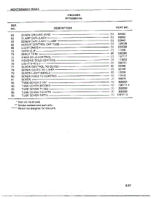 Freezer Page 7 parts for Frigidaire Freezer 49847-7A from AppliancePartsPros.com