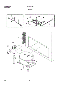 07 - System parts for Frigidaire Freezer FFC07K0CW0 from AppliancePartsPros.com