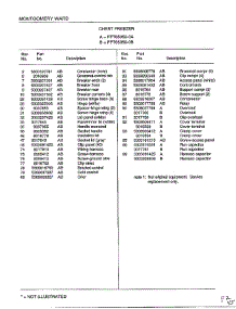 Chest Freezer Page 2 parts for Frigidaire Freezer 85059A from AppliancePartsPros.com