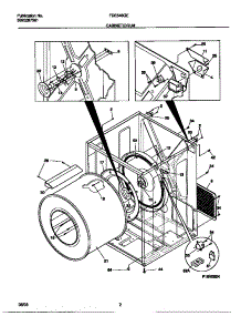 02 - Cabinet / Drum parts for Frigidaire Dryer FDE646GES0 from AppliancePartsPros.com