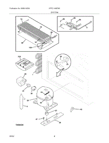 07 - System parts for Frigidaire Freezer AFFC1466DW0 from AppliancePartsPros.com