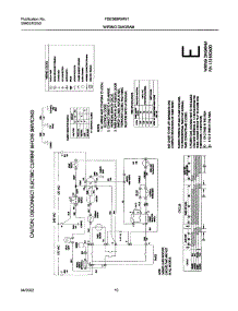 10 - 131850600 Wiring Diagram parts for Frigidaire Dryer FDES69RHW1 from AppliancePartsPros.com