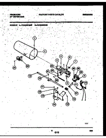 06 - Burner, Igniter And Valve parts for Frigidaire Dryer FDG336RBS0 from AppliancePartsPros.com
