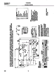 07 - Wiring Diagram parts for Frigidaire Dryer FDG546RET2 from AppliancePartsPros.com