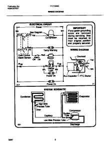 05 - Wiring Diagram parts for Frigidaire Freezer FFC15M6CW2 from AppliancePartsPros.com