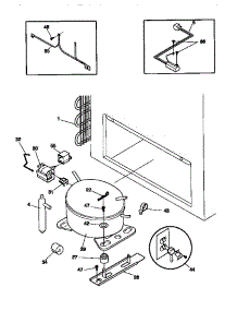 04 - System parts for Frigidaire Freezer FFC23M7CW2 from AppliancePartsPros.com