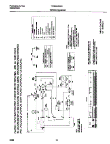 07 - 131837200 Wiring Diagram parts for Frigidaire Dryer FDGB34RGS1 from AppliancePartsPros.com