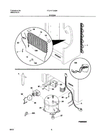 07 - System parts for Frigidaire Freezer FFU11FC4BW0 from AppliancePartsPros.com