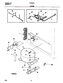04 - System parts for Frigidaire Freezer FFC20D7HW1 from AppliancePartsPros.com