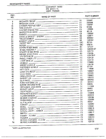 Chest Freezer Page 2 parts for Frigidaire Freezer 89967-7A from AppliancePartsPros.com