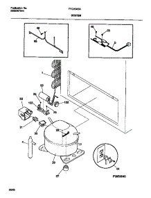 04 - System parts for Frigidaire Freezer FFC05M3AW3 from AppliancePartsPros.com