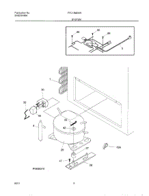 07 - System parts for Frigidaire Freezer FFC13M2AW0 from AppliancePartsPros.com
