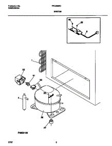 04 - System parts for Frigidaire Freezer FFC05M5CW3 from AppliancePartsPros.com