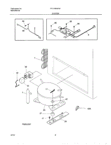 07 - System parts for Frigidaire Freezer FFC15M4AW0 from AppliancePartsPros.com