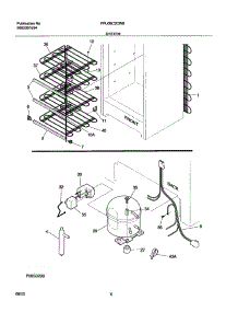 07 - System parts for Frigidaire Freezer FFU09C2CW0 from AppliancePartsPros.com