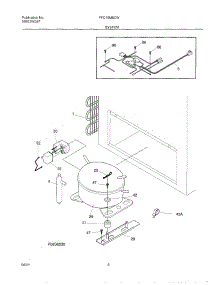 07 - System parts for Frigidaire Freezer FFC15M6CW6 from AppliancePartsPros.com
