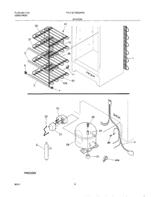 07 - System parts for Frigidaire Freezer FFU12M2AW0 from AppliancePartsPros.com