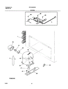 07 - System parts for Frigidaire Freezer FFC15C2CW0 from AppliancePartsPros.com