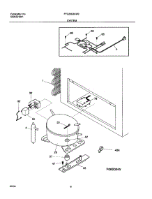 07 - System parts for Frigidaire Freezer FFC20C8CW0 from AppliancePartsPros.com
