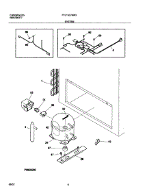 07 - System parts for Frigidaire Freezer FFC15C7AW3 from AppliancePartsPros.com