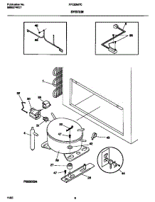 04 - System parts for Frigidaire Freezer FFC23M7CW1 from AppliancePartsPros.com