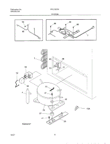 07 - System parts for Frigidaire Freezer FFC13D7HW4 from AppliancePartsPros.com