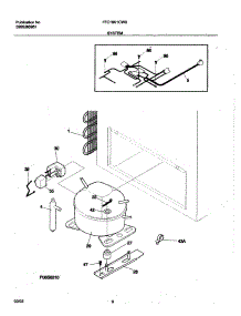 07 - System parts for Frigidaire Freezer FFC18K1CW0 from AppliancePartsPros.com