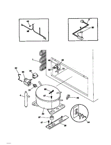 04 - System parts for Frigidaire Freezer FFC15D9CW0 from AppliancePartsPros.com