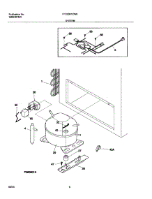 07 - System parts for Frigidaire Freezer FFC20K1CW0 from AppliancePartsPros.com