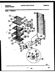 04 - System And Electrical Parts parts for Frigidaire Freezer FFU09M3AW4 from AppliancePartsPros.com
