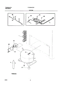07 - System parts for Frigidaire Freezer FFC05M1CW0 from AppliancePartsPros.com