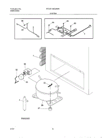 07 - System parts for Frigidaire Freezer FFC09C2AW0 from AppliancePartsPros.com