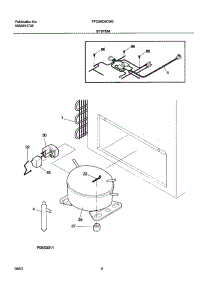 07 - System parts for Frigidaire Freezer FFC09C6CW0 from AppliancePartsPros.com