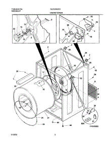 03 - Dry Cab,Heater parts for Frigidaire Dryer GLEQ332AS1 from AppliancePartsPros.com