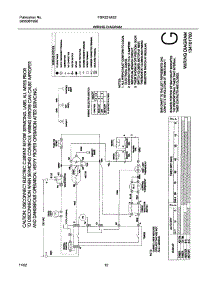 12 - Wiring Diagram parts for Frigidaire Dryer FGR231AS2 from AppliancePartsPros.com