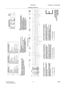 11 - Wiring Diagram parts for Frigidaire Dryer GSER642DC0 from AppliancePartsPros.com