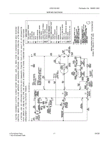 11 - Wiring Diagram parts for Frigidaire Dryer LEQ2152HS0 from AppliancePartsPros.com