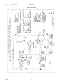 10 - Wiring Diagram parts for Frigidaire Dryer LEQ6000ES1 from AppliancePartsPros.com