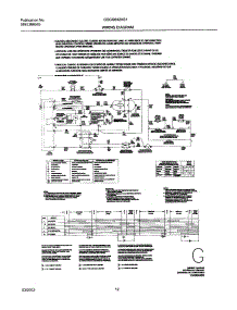 12 - 134064800 Wiring Diagram parts for Frigidaire Dryer GSGQ642AS1 from AppliancePartsPros.com