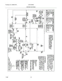12 - Wiring Diagram parts for Frigidaire Dryer LGQ2152EE3 from AppliancePartsPros.com