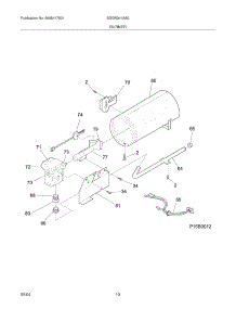 11 - Burner parts for Frigidaire Dryer SGGR341AS0 from AppliancePartsPros.com