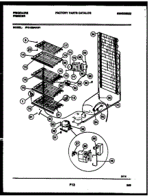 04 - System And Electrical Parts parts for Frigidaire Freezer FFU12M4AW1 from AppliancePartsPros.com