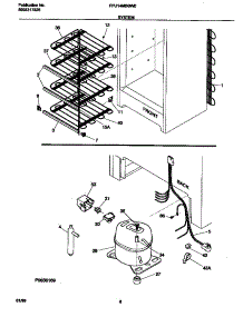 04 - System parts for Frigidaire Freezer FFU14M8GW0 from AppliancePartsPros.com