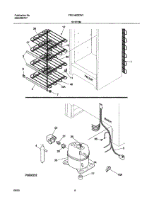 07 - System parts for Frigidaire Freezer FFU14K2CW1 from AppliancePartsPros.com