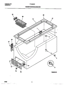 03 - Cabinet / Control / Shelves parts for Frigidaire Freezer FFC09M5CW0 from AppliancePartsPros.com