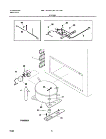 07 - System parts for Frigidaire Freezer FFC15C4AW2 from AppliancePartsPros.com