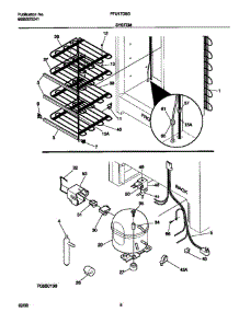 04 - System parts for Frigidaire Freezer FFU17D9GW0 from AppliancePartsPros.com