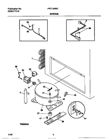 04 - System parts for Frigidaire Freezer FFC15M6CW1 from AppliancePartsPros.com
