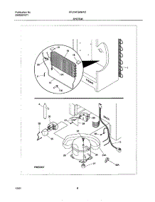 07 - System parts for Frigidaire Freezer FFU14F3AW2 from AppliancePartsPros.com