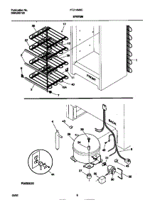 04 - System parts for Frigidaire Freezer FFU14M8CW0 from AppliancePartsPros.com